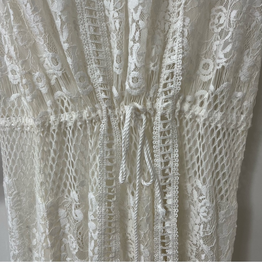 NWT Free People Luna Lace Dress in Ivory Size XS - Picture 6 of 6
